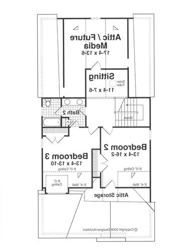 Second Floor image of MABRY House Plan